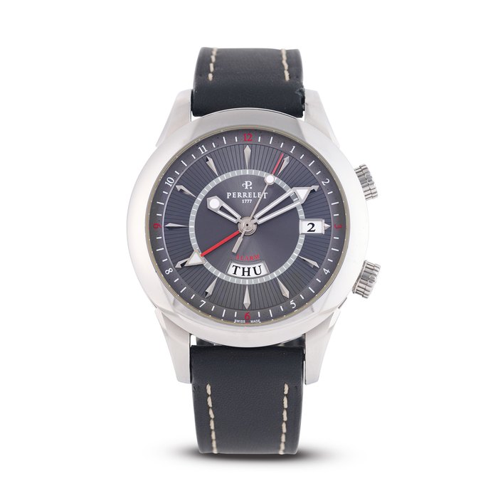 Perrelet Ref A1011 A0245 Day Date Alarm · A1011