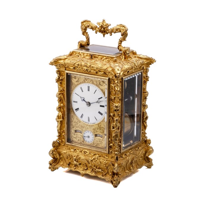 J B Beguin Carriage Clock