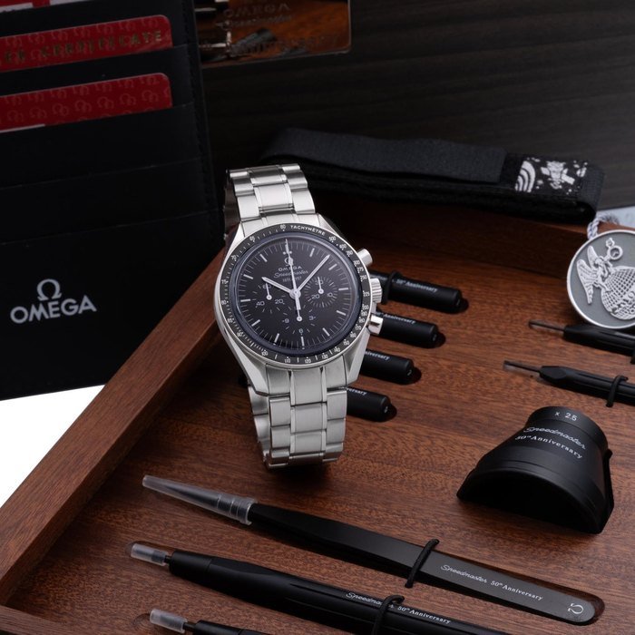 Omega Omega Ref 311 33 42 50 01 001 Speedmaster 50Th Anniversary