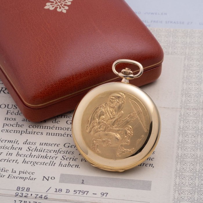 Patek Philippe Patek Philippe Cie For Gubelin Ref 898 Tir Federal Schutzenfest · 898