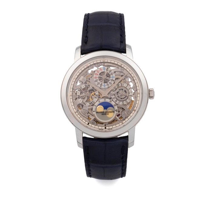 Vacheron Constantin Ref 43172 000P Traditionelle Perpetual Calendar Openworked