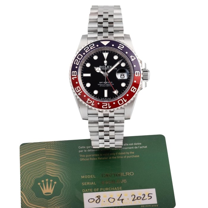 Rolex Ref 126710Blro Gmt Master Ii Pepsi