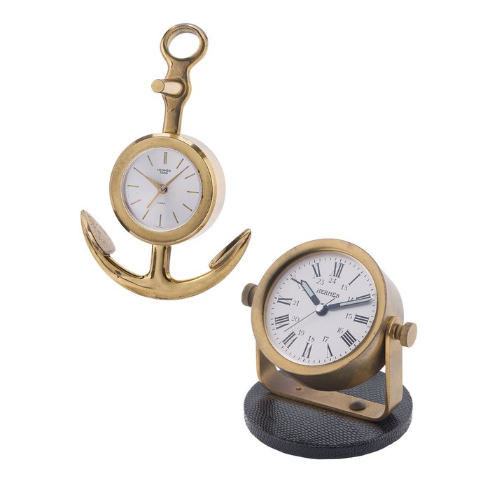 Hermes Ship S Anchor Desk Clock Electric Desk Clock