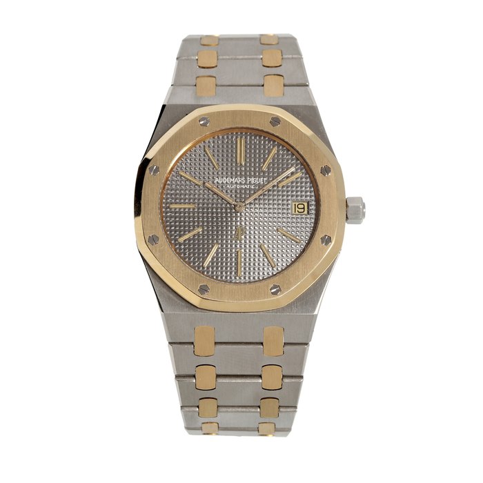 Audemars Piguet Ref 5402Sa Royal Oak Jumbo Stainless Steel And Gold