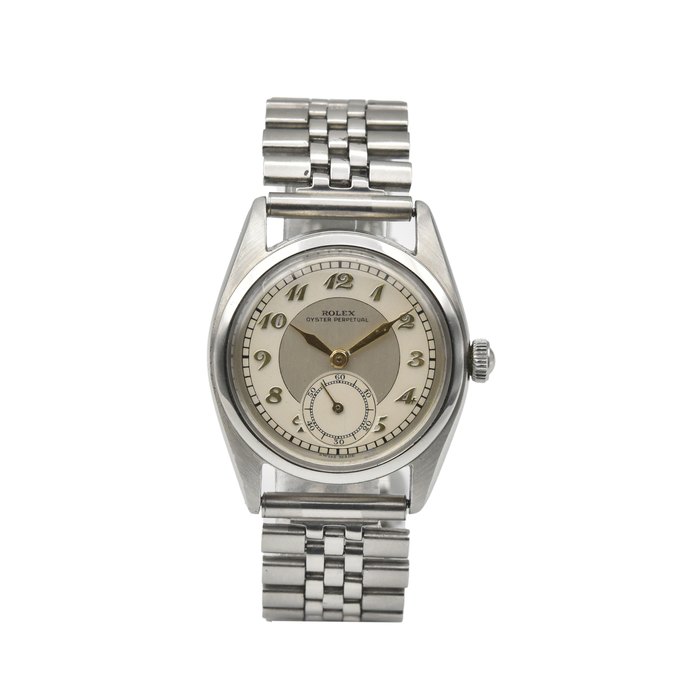 Rolex Ref 4392 Bubble Back Stainless Steel