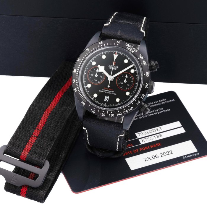 Tudor Ref 79360Dkt Black Bay Tudor Pro Cycling Team