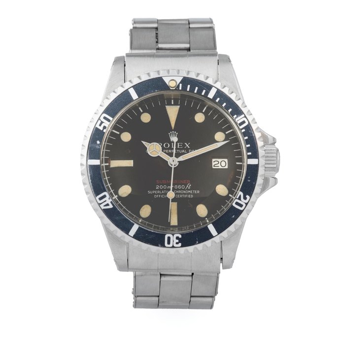 Rolex Ref 1680 Submariner Red Brown Dial