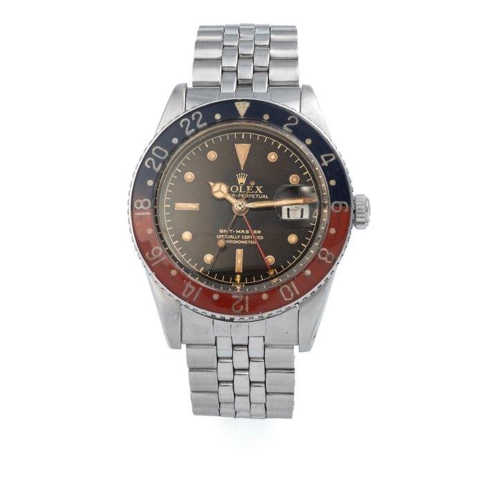 Rolex Ref 6542 Gmt Master Stainless Steel