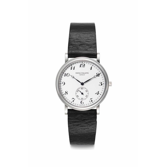 Patek Philippe. A Fine Platinum Wristwatch with Breguet Numerals Signed Patek Phiilippe, Genève, Ref. 5022P, Movement No. 1'862'464, Case No. 4'029'149, Manufactured in 1999