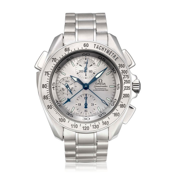  SPEEDMASTER SPLIT SECONDS CHRONOGRAPH WITH BRACELET AND SILVERED DIAL OMEGA
