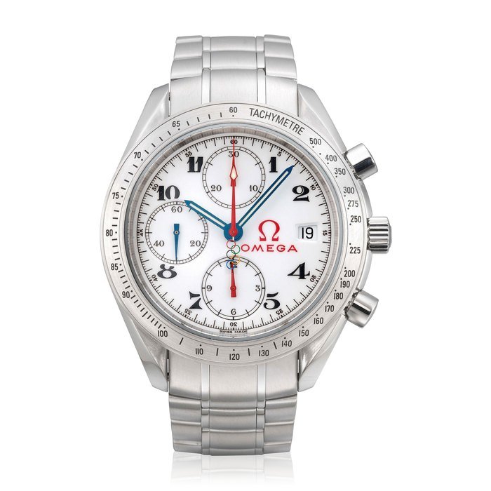  SPEEDMASTER CHRONOGRAPH WITH BRACELET, BEIJING OLYMPIC 2008 OMEGA