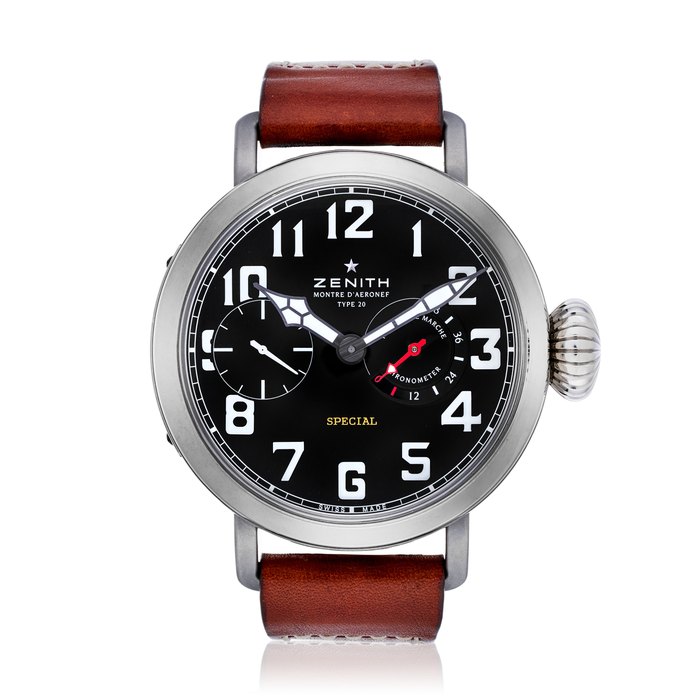ZENITH MONTRE D’ AERONEF TYPE 20, REF. 95.2420.5011