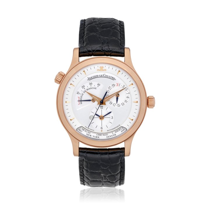 JAEGER-LECOULTRE MASTER CONTROL WORLD TIME, REF. 142.2.92