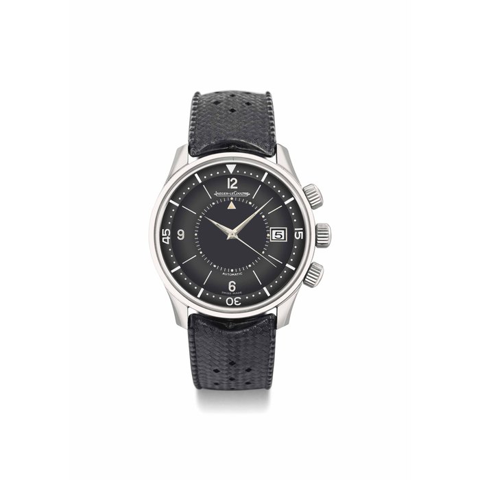 Jaeger-LeCoultre. A very rare stainless steel automatic diver's wristwatch with sweep centre seconds, date and alarm SIGNED JAEGER-LECOULTRE, MEMOVOX POLARIS MODEL, PROTOTYPE, REF. E859, MOVEMENT NO. 1'780'282, CASE NO. 924'314, MANUFACTURED IN 1963