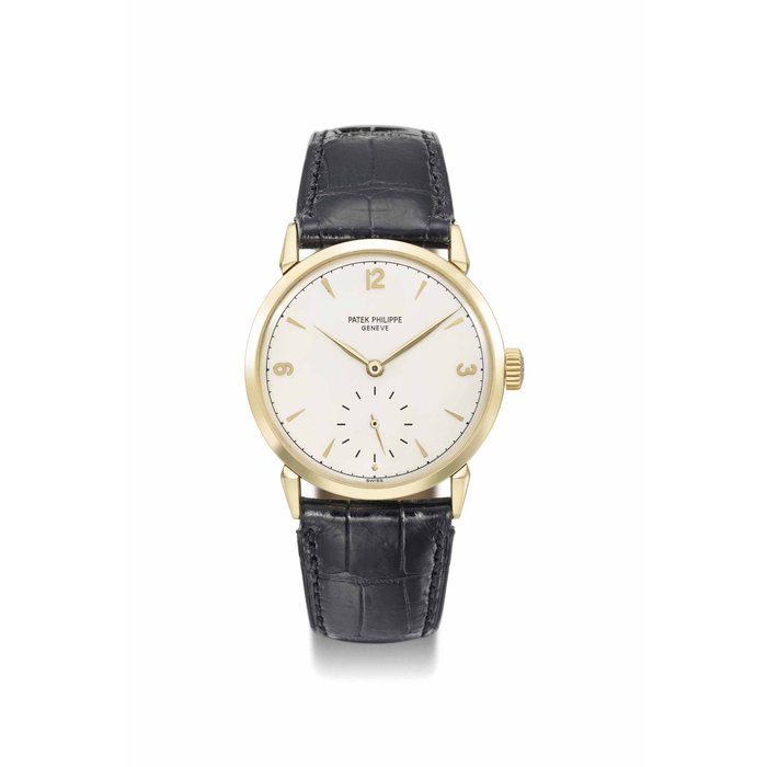 Patek Philippe. An 18K gold antimagnetic wristwatch SIGNED PATEK PHILIPPE, GENÈVE, REF. 1578, MOVEMENT NO. 730'367, CASE NO. 2'621'669, MANUFACTURED IN 1961