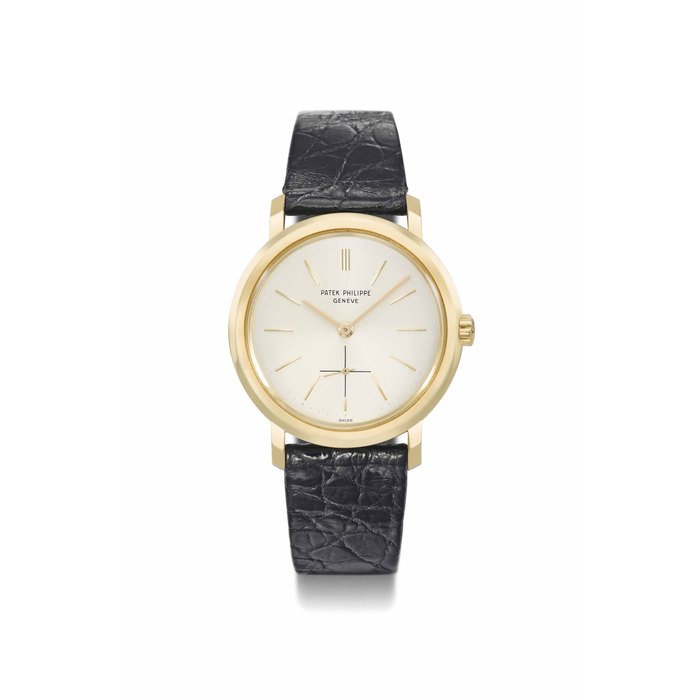 Patek Philippe. A fine 18K gold automatic wristwatch SIGNED PATEK PHILIPPE, GENÈVE, REF. 3440, MOVEMENT NO. 1'113'481, CASE NO. 314'846, MANUFACTURED IN 1963