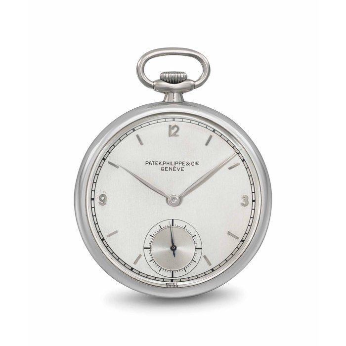 Patek Philippe. A stainless steel openface keyless lever watch SIGNED PATEK PHILIPPE & CIE., GENÈVE, REF. 651, MOVEMENT NO. 871'386, CASE NO. 633'962, MANUFACTURED IN 1946