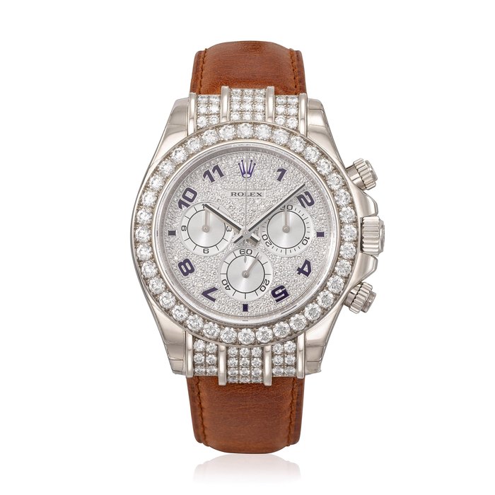 ROLEX, DAYTONA COSMOGRAPH DIAMOND SET CHRONOGRAPH WRISTWATCH, REF. 116599 RBR