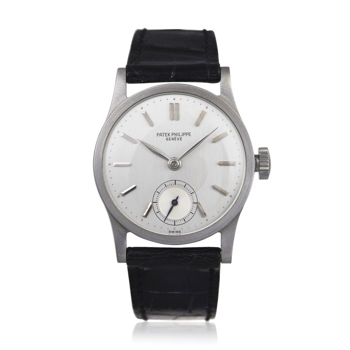 PATEK PHILIPPE, STEEL CALATRAVA MEN´S WRISTWATCH, REF. 96