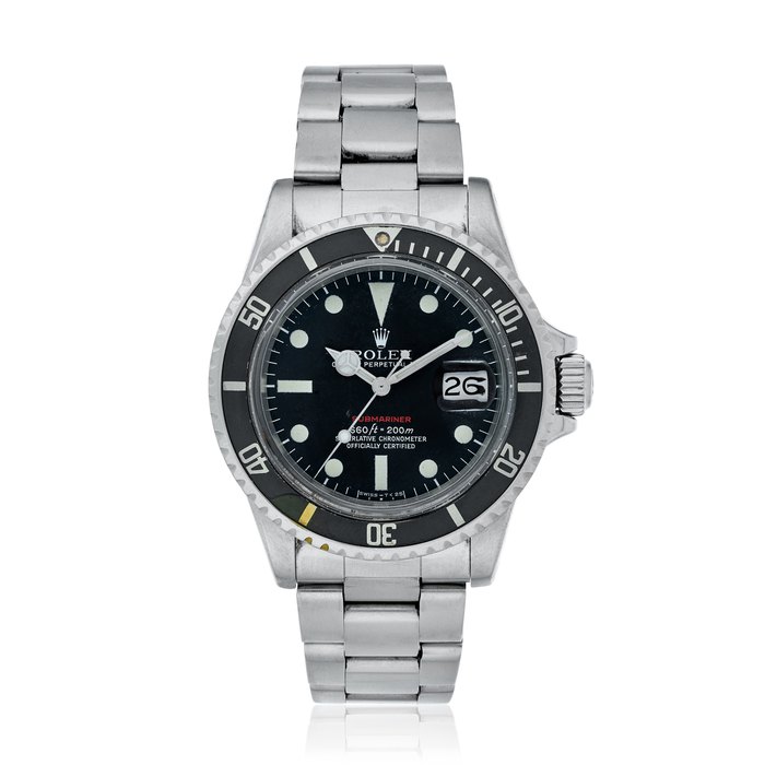 ROLEX, "RED" SUBMARINER, REF. 1680