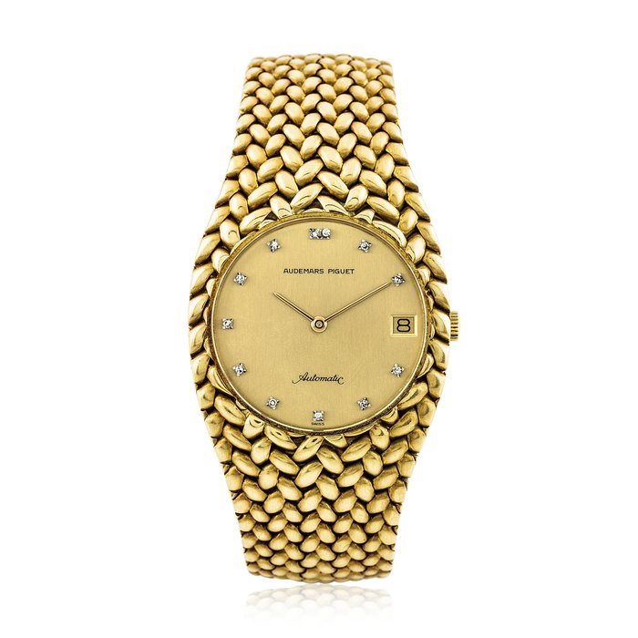 Audemars Piguet AUDEMARS PIGUET, BRACELET WATCH WITH DIAMOND NUMERALS
