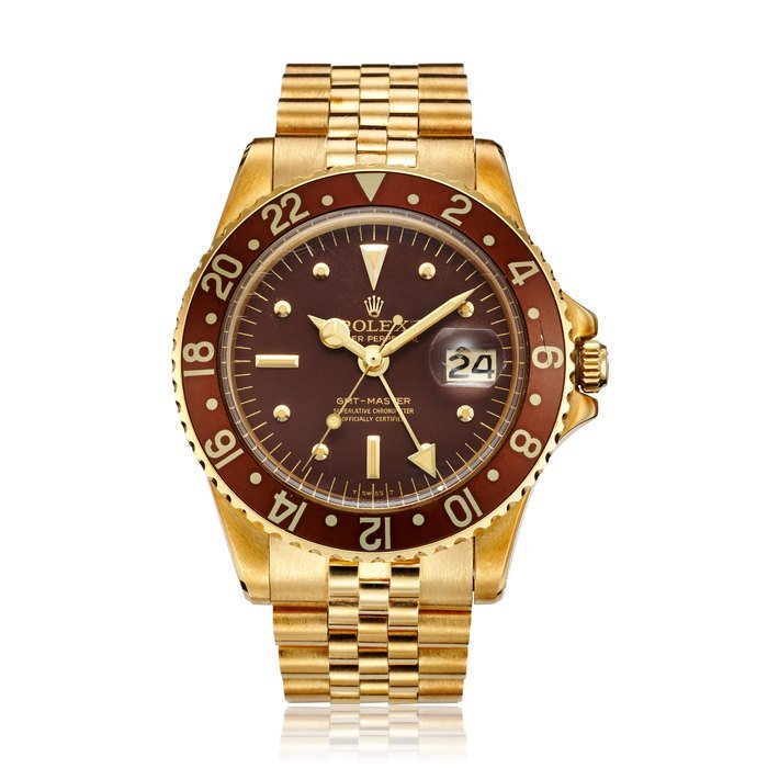 Rolex ROLEX, 18K GMT-MASTER, REF. 1675 · 1675