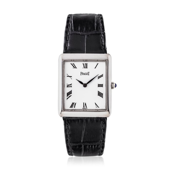 Piaget PIAGET, LADIES’ 18K RECTANGULAR WATCH, REF. 9150, Price & Market Data