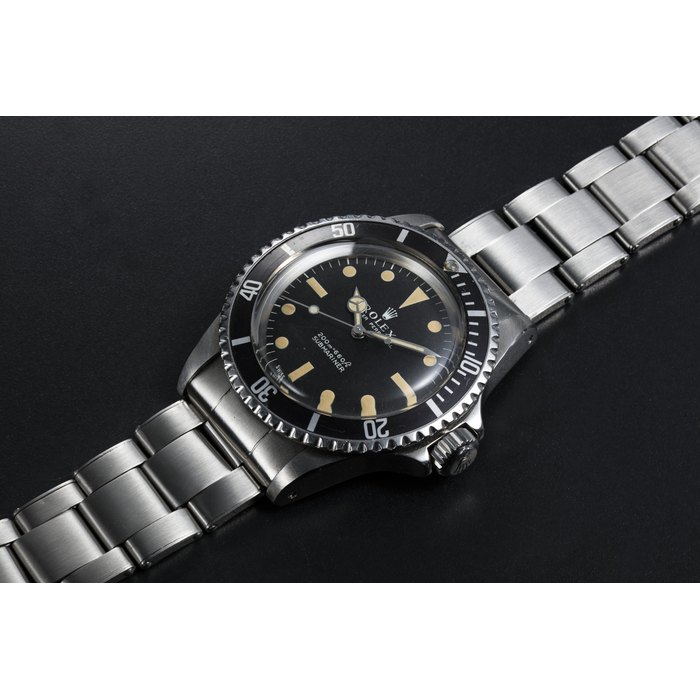 ROLEX, STEEL SUBMARINER WITH “INVERTED” CASE NUMBERS, REF. 5513 CASE NO. 1’515’158