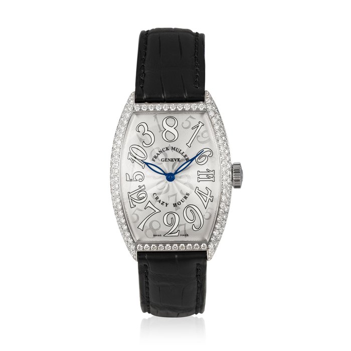 FRANCK MULLER, WHITE GOLD AND DIAMOND-SET CRAZY HOURS PROPERTY FROM AN IMPORTANT PRIVATE ASIAN COLLECTION PART 2