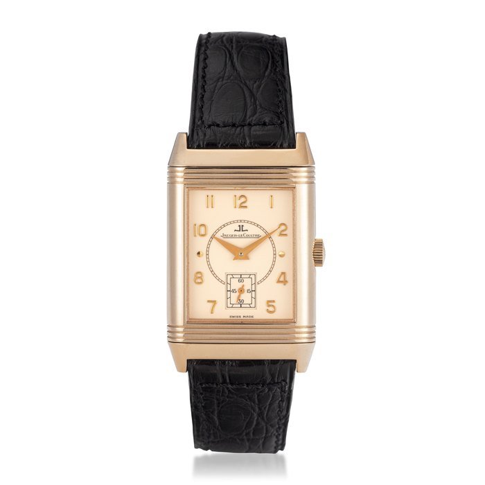 Jaeger-Lecoultre JAEGER-LECOULTRE, LIMITED EDITION PINK GOLD REVERSO, NO. 1/120 PROPERTY FROM AN IMPORTANT PRIVATE ASIAN COLLECTION PART 2