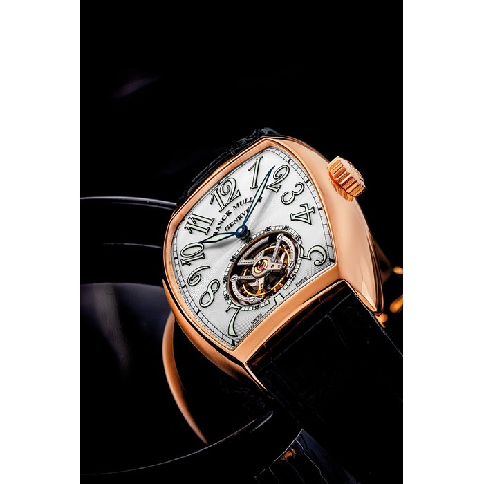 FRANCK MULLER. AN 18K PINK GOLD TONNEAU-SHAPED TOURBILLON WRISTWATCH MASTER IMPERIAL MODEL, REF. 7851 T, CIRCA 2005