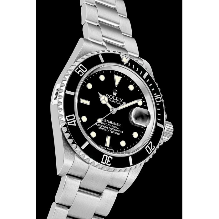 Rolex ROLEX. A STAINLESS STEEL AUTOMATIC WRISTWATCH WITH SWEEP CENTRE SECONDS, DATE AND BRACELET SUBMARINER MODEL, REF. 16610, CIRCA 2008, Price & Market Data