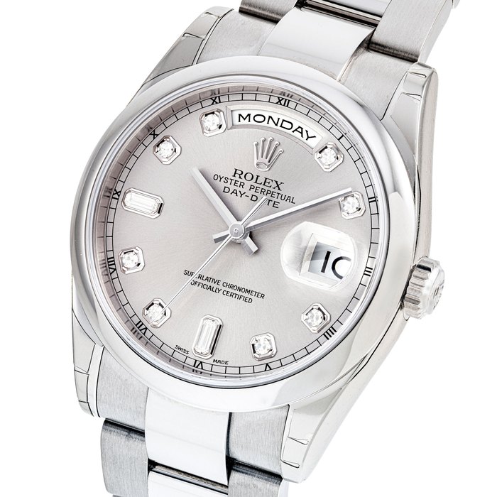 Rolex ROLEX, WHITE GOLD DAY-DATE, REF. 118209, Price & Market Data