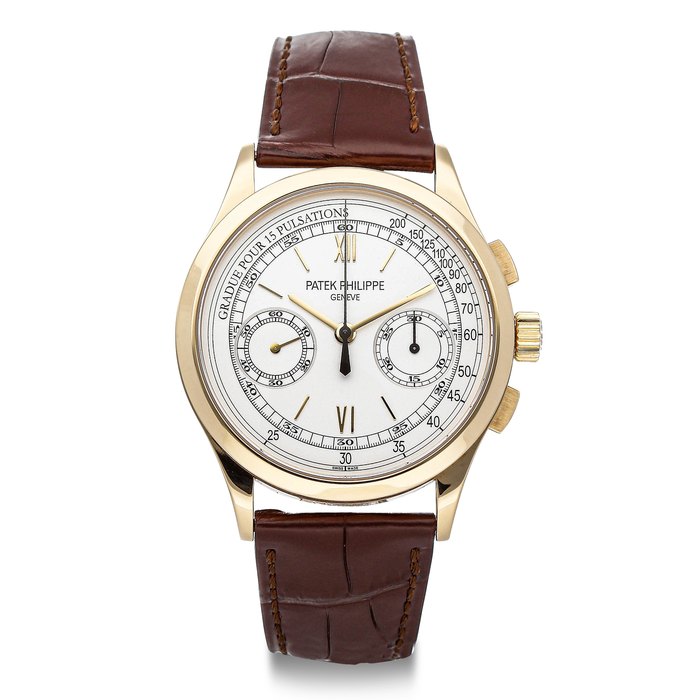PATEK PHILIPPE, CHRONOGRAPH, 18K GOLD, REF. 5170J-001