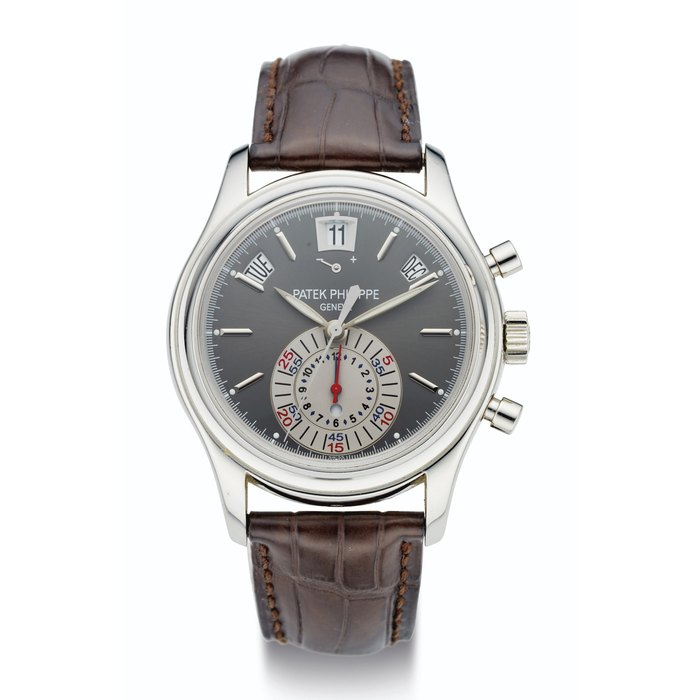 PATEK PHILIPPE, PLATINUM, ANNUAL CALENDAR, REF. 5960P-001