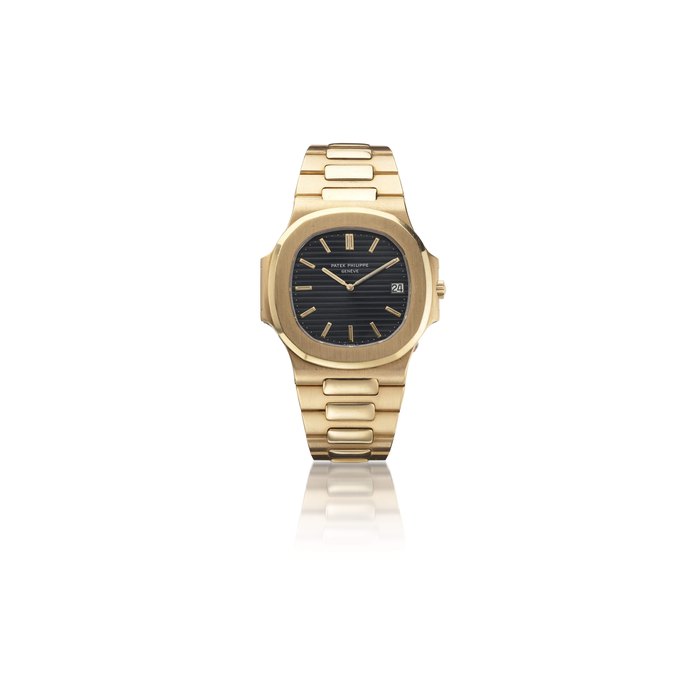 PATEK PHILIPPE, GOLD “JUMBO” NAUTILUS WRISTWATCH, REF. 3700/11J MOVEMENT NO. 1’310’255, CASE NO. 559’031