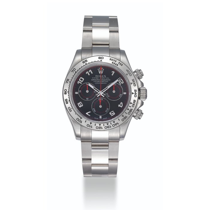 ROLEX, WHITE GOLD DAYTONA, REF. 116509 CASE NO. D263896