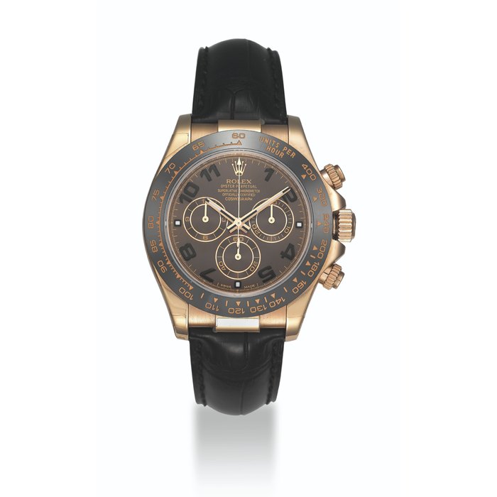 ROLEX, PINK GOLD DAYTONA, REF. 116515LN CASE NO. 915G2141
