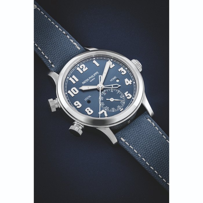 Patek Philippe PATEK PHILIPPE. A RARE STAINLESS STEEL LIMITED EDITION AUTOMATIC DUAL TIME WRISTWATCH WITH SWEEP CENTRE SECONDS, DAY/ NIGHT INDICATION AND DATE, MADE TO CELEBRATE THE SINGAPORE GRAND EXHIBITION IN 2019 REF. 7234, CALATRAVA PILOT TRAVEL TIME MODEL, CIRCA 2019, Price & Market Data