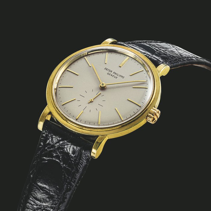 PATEK PHILIPPE. AN 18K GOLD AUTOMATIC WRISTWATCH REF. 3429, MANUFACTURED IN 1961