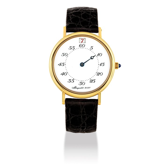 Breguet BREGUET, LIMITED EDITION GOLD JUMP HOUR WITH ENAMEL DIAL, NO.91/800, Price & Market Data
