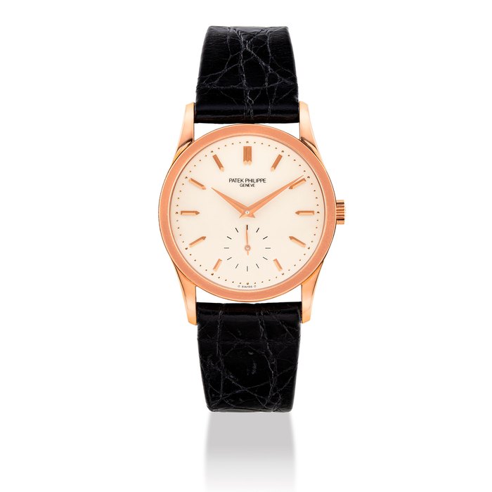 PATEK PHILIPPE, CALATRAVA, PINK GOLD, REF. 3796