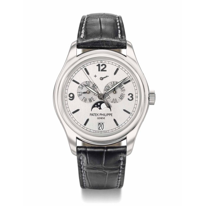 PATEK PHILIPPE, ANNUAL CALENDAR, ADVANCED RESEARCH, 18K WHITE GOLD, REF. 5250G-001, DOUBLE SEALED