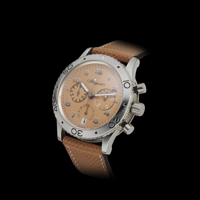 BREGUET, TYPE XX, TRANSATLANTIQUE, PLATINUM, REF. 3827, LIMITED EDITION 02/90