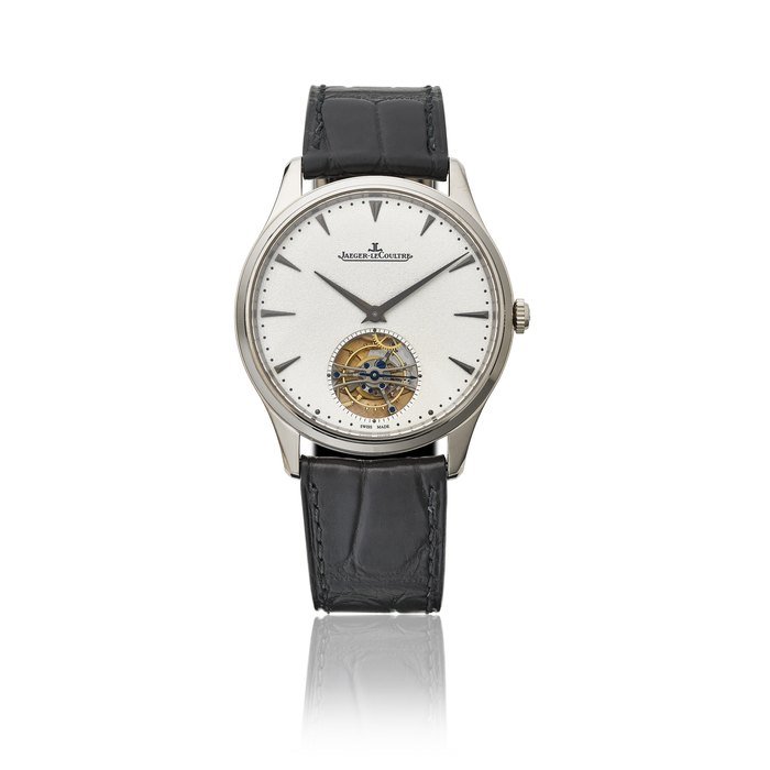 Jaeger-Lecoultre JAEGER-LECOULTRE, WHITE GOLD MASTER ULTRA THIN TOURBILLON, REF. 174.3.34.S