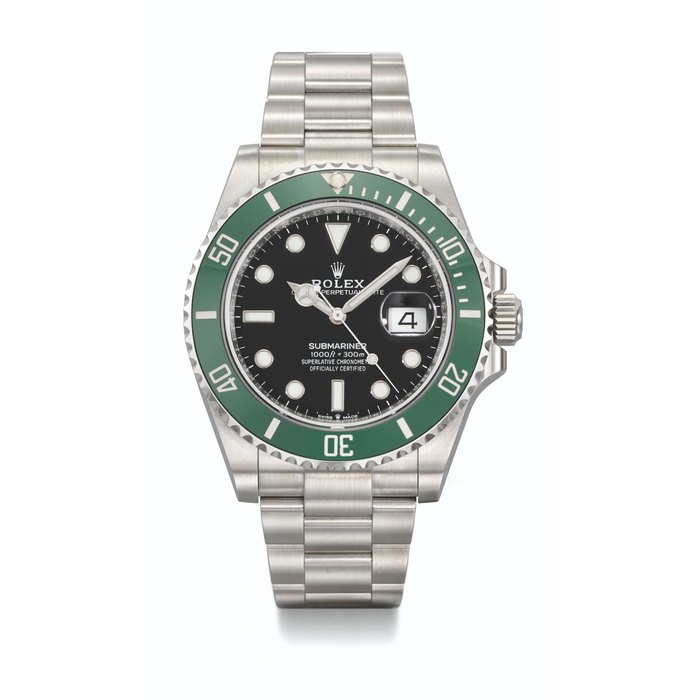 ROLEX. A STAINLESS STEEL AUTOMATIC WRISTWATCH WITH SWEEP CENTRE SECONDS, DATE, BRACELET, GUARANTEE AND BOX SIGNED ROLEX, SUBMARINER MODEL, REF. 126610LV, CIRCA 2020