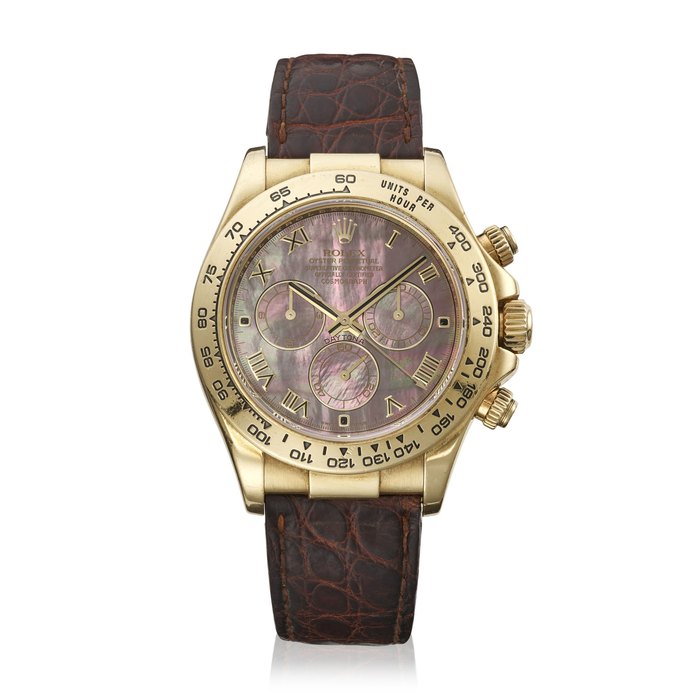 ROLEX, YELLOW GOLD 'DAYTONA', REF. 116518