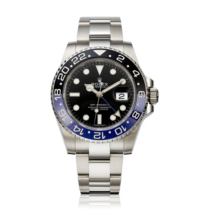 ROLEX, STAINLESS STEEL GMT-MASTER II 'BATMAN' MADE FOR THE SULTANATE OF OMAN, REF. 116710BLNR