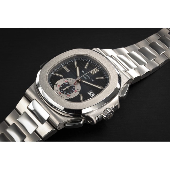 PATEK PHILIPPE, NAUTILUS REF. 5980/1A-001, A STEEL AUTOMATIC CHRONOGRAPH WRISTWATCH CASE NUMBER: 4’383’565, MOVEMENT NUMBER: 3’667’192