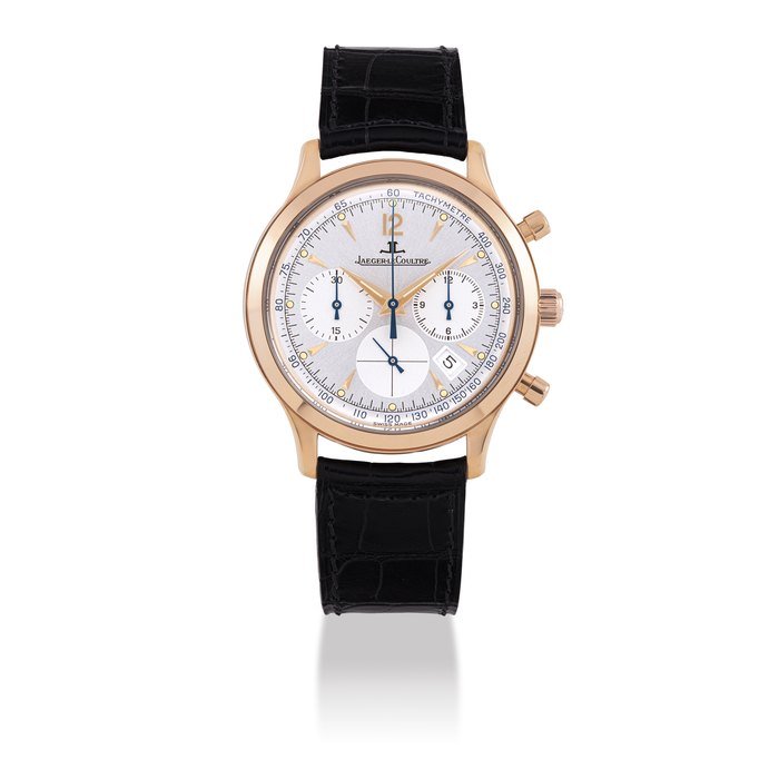 Jaeger-Lecoultre JAEGER-LECOULTRE, MASTER CONTROL, PINK GOLD, CHRONOGRAPH AND DATE